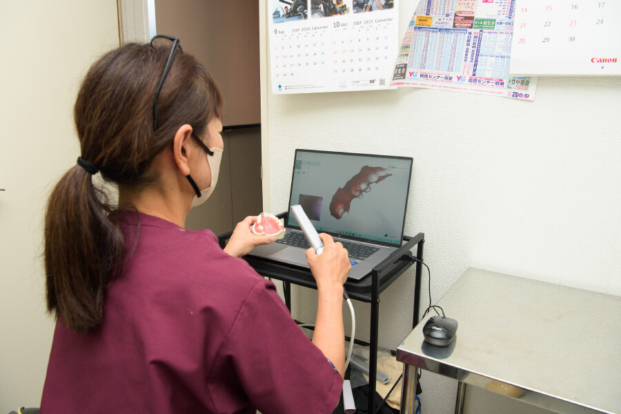 製作の流れ｜CAD／CAM｜茨城県桜川市「土井歯科クリニック」